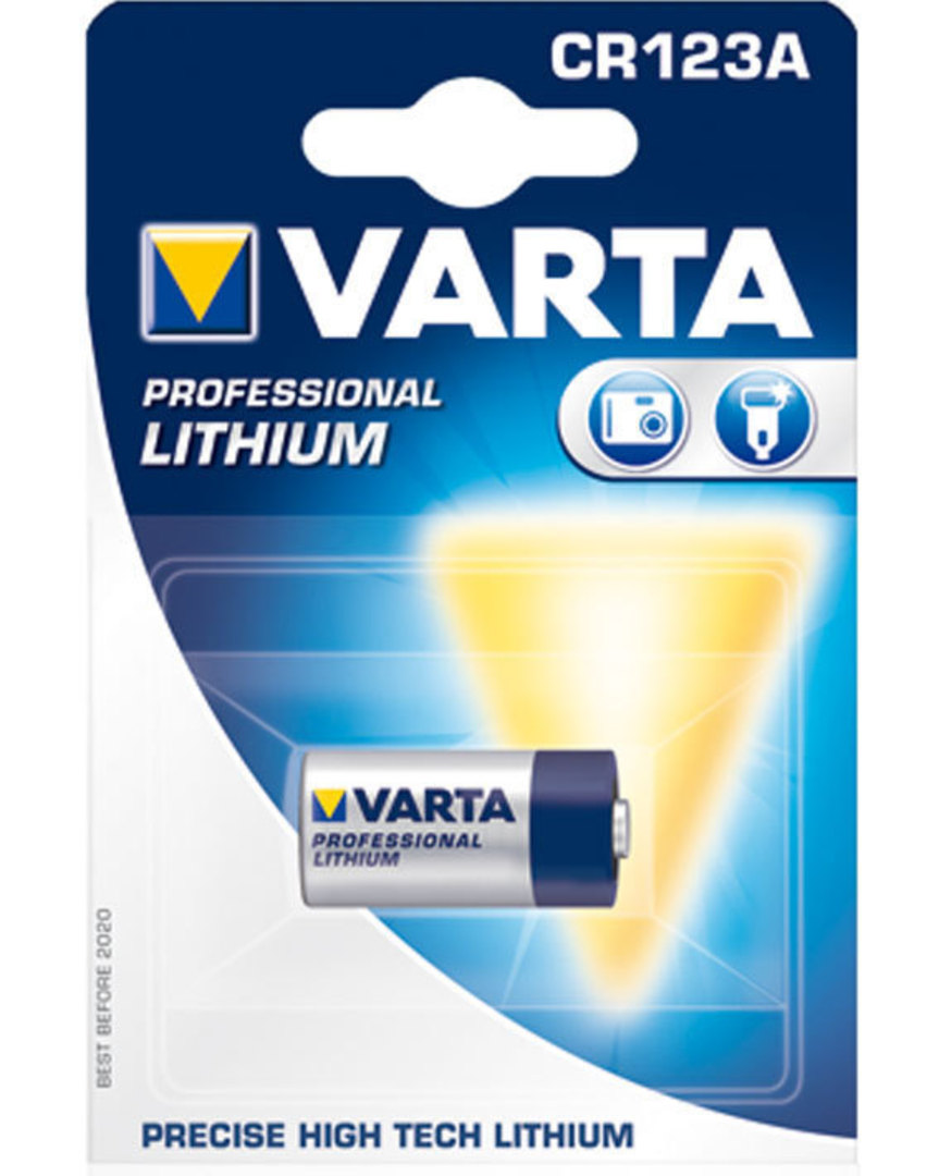 VARTA CR123A Lithium Battery image 0